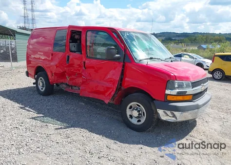 2016 Chevrolet Express 2500 Work Van from USA, damaged, VIN 1GCWGAFF0G1196307